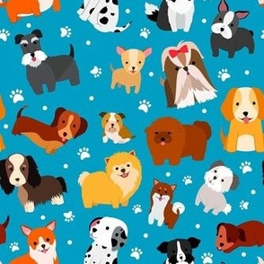 Medium Scale Dogs Dalmation Corgi Bulldog Black Lab Corgi Frenchie Terrier Husky and More