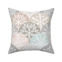 Large Scale Neutral Winter Snowflakes 