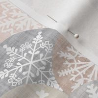 Medium Scale Neutral Winter Snowflakes