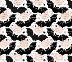 Baby Bats Medium- Pastel Halloween Coordinate