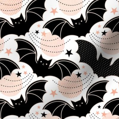 Baby Bats Small- Pastel Halloween Coordinate