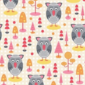 Owls and Trees