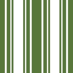 Stripes - Green - 24x24