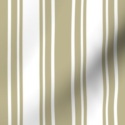 Stripes - Taupe - 24x24