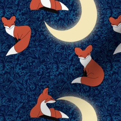 Proud fox in the night | Small scale