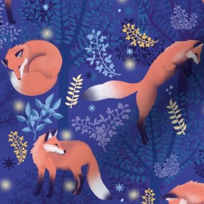 foxes and fireflies
