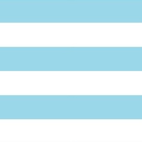 Sky Blue Stripes - 1 inch