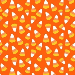 Candy Corn Allover Orange