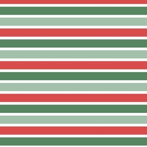 Christmas Cozy Stripe - large scale