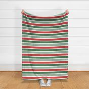 Christmas Cozy Stripe - extra large scale