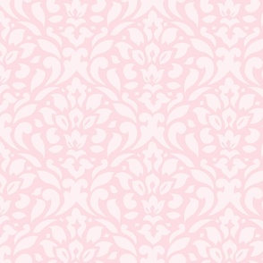 Whisper Pink Fabric, Wallpaper and Home Decor