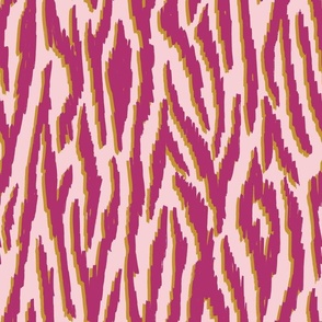 scratchy zebra print in bubblegum pink