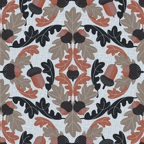 Acorns Damask