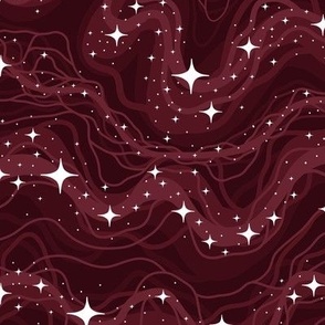 magical stars - red