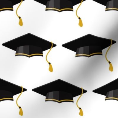 Graduation Caps Left Side Tassel 