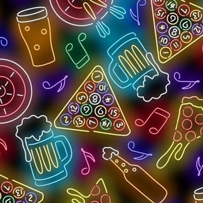 Pizza and Beer - Neon Sign 