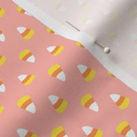 Candy Corn Half-Drop Pink