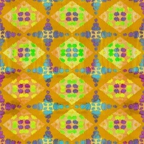 Mustard Yellow Tribal Pattern