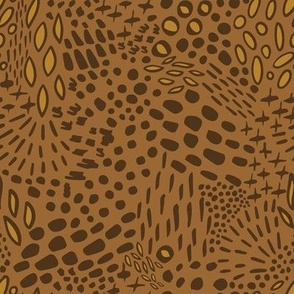Brown Fur Inspired Pattern