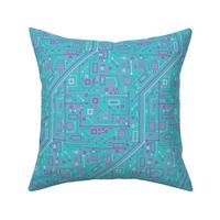 Short Circuits (Teal & Pink)