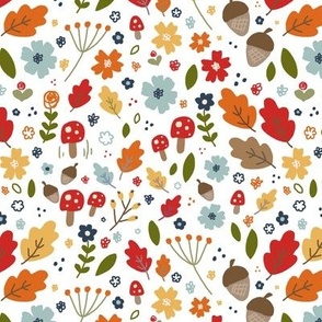 Fall Woodland Floral
