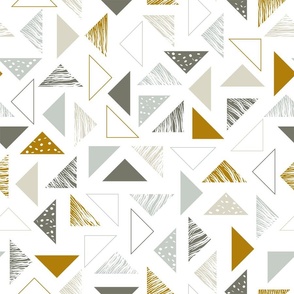Modern Textured Triangles