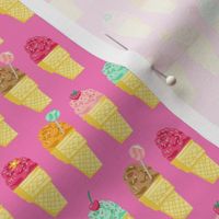 Ice creams - pink