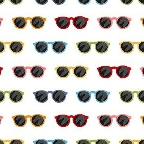 Sunglasses - white