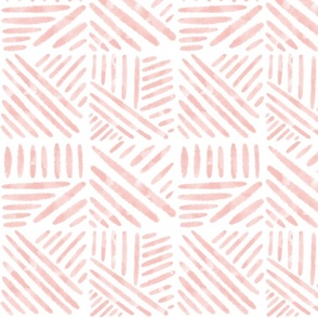 watercolor stripes in squares pink