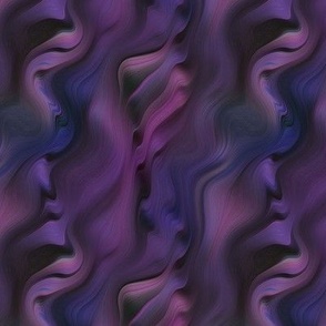 small WIND STONE WAVES MOSS PURPLE PSMGE