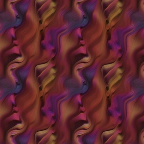 WIND STONE WAVES MOSS BROWN PURPLE PINK PSMGE