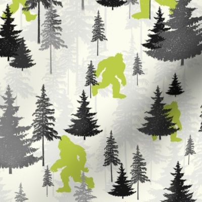 Hide and seek Bigfoot-Apple green medium 