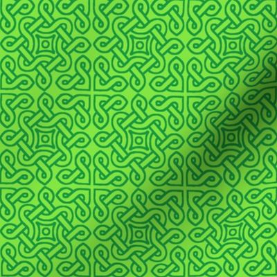 Celtic Knot Tile 1 greens