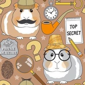 EXTRA-LARGE detective guinea pigs