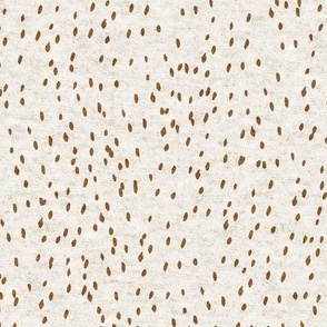 Pecan Speckle on Coconut Jersey Texture