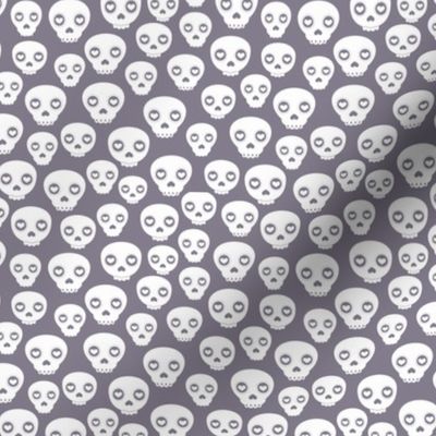 Little dia de los muertos boho skulls kids cute skull design for halloween cool gray slate white