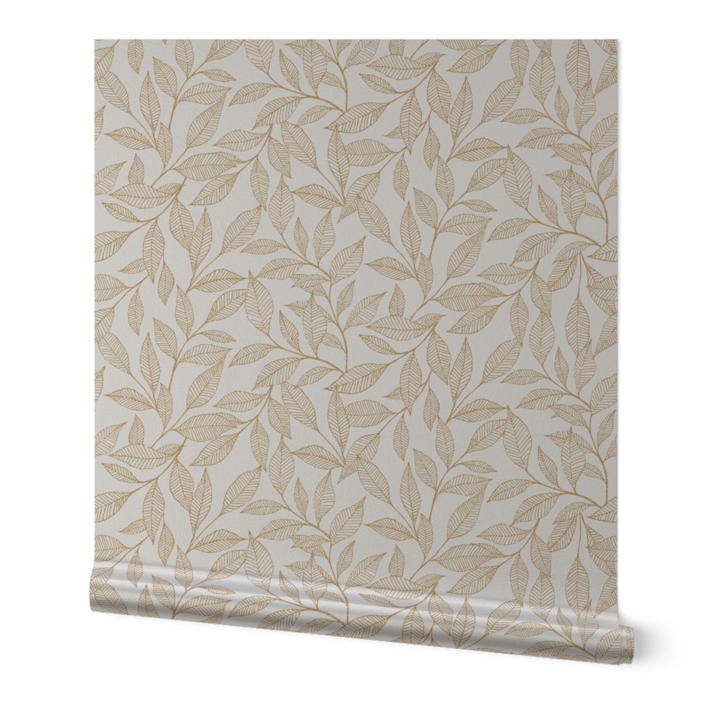 Hedgerow Canopy French mustard line large scale