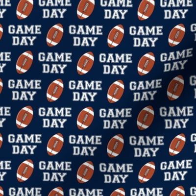 (small scale V2) Football - Game Day - college football - navy - C21
