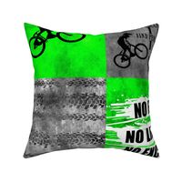 BMX Patch Quilt Lime Green