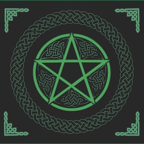 Celtic Pentacle Fat Quarter