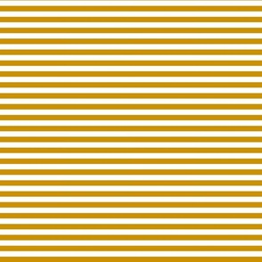Smaller Scale 1/3 Inch Stripe Mustard and White Coordinate Matches Spoonflower Petal Solid