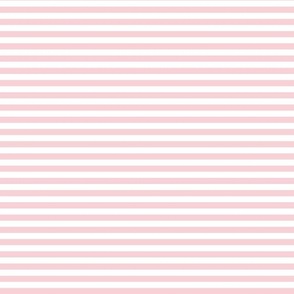 Smaller Scale 1/3 Inch Stripe Cotton Candy and White Coordinate Matches Spoonflower Petal Solid