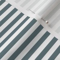 Smaller Scale 1/3 Inch Stripe Slate and White Coordinate Matches Spoonflower Petal Solid