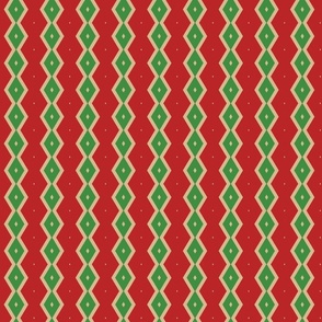 Kraft Diamond chain red, green