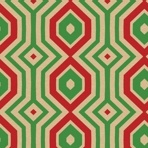 Holiday abstract on kraft background