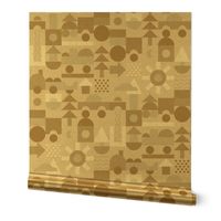 Driving to the country Cappucino beige tones Medium scale