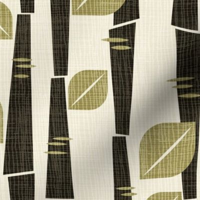 Bamboo Bliss - Olive Leaves LARGE
