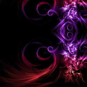 Red and Purple Swirl