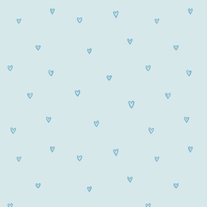 Pink and Light Blue Hearts Wallpaper Free PNG ImageIllustoon