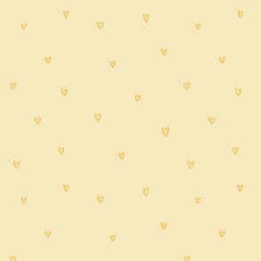 Gold, heart, yellow, HD phone wallpaper | Peakpx